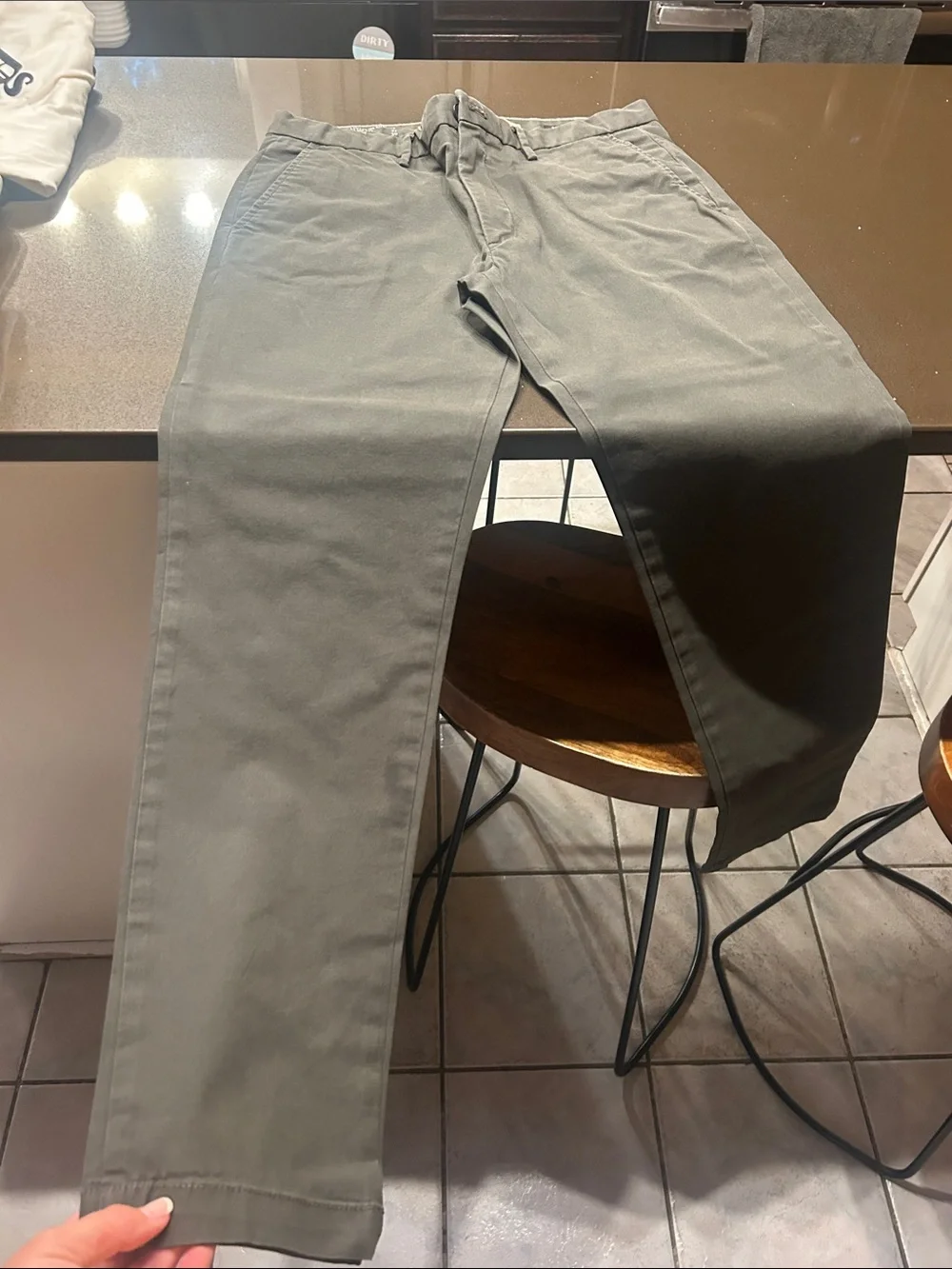 Banana Republic Olive Green Chinos